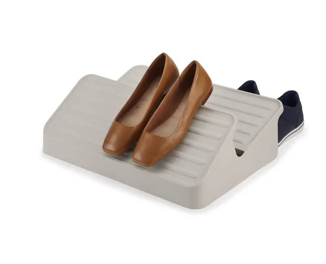 joseph-joseph-shoe-in-2-stufiger-schuhregal-organisator-f-r-bis-zu-6-paar-schuhe image 1
