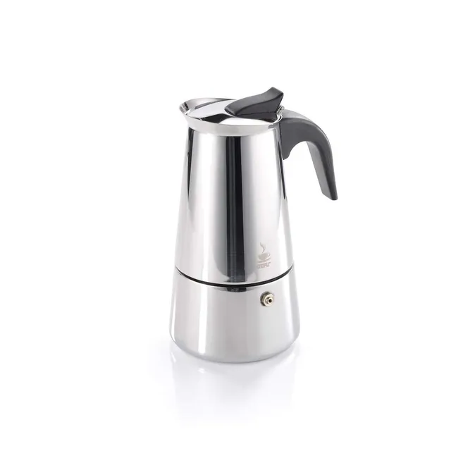 gefu-emilio-espressokocher-f-r-6-tassen-edelstahl-induktiongeeignet-mit-ausgie-n image 1