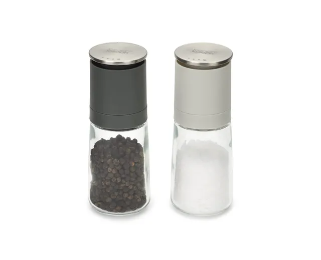 joseph-joseph-duo-salz-und-pfefferm-hlenset-mit-umgedrehtem-design-und-keramikma image 1