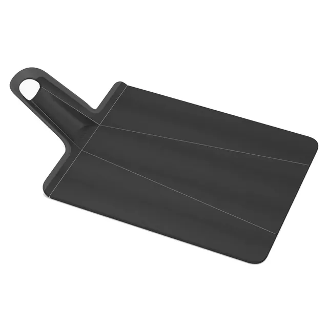 joseph-joseph-chop2pot-plus-faltbares-schneidebrett-mit-griff-gro-schwarz image 1