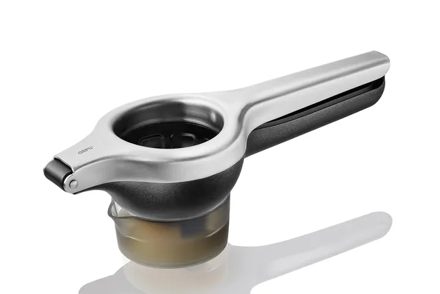 gefu-zitronenpresse-lemon-pro-edelstahl-handpresse-mit-umkehrprinzip-saft-ohne-b image 1