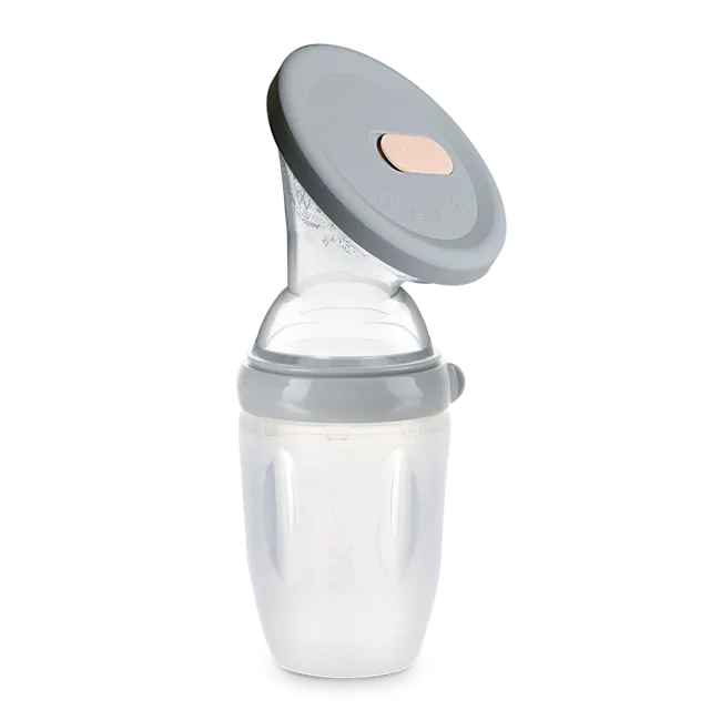haakaa-generation-3-silikon-milchpumpe-mit-silikondeckel-160ml-250ml-bundle-set image 1