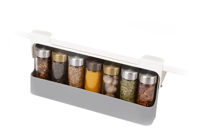 joseph-joseph-cupboardstore-unter-regal-gew-rzregal-organisator-grau image 1