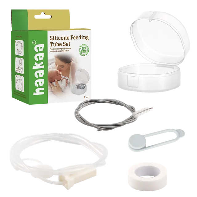 haakaa-silikon-stillhilfe-set-sns-supplementierung-an-der-brust image 1
