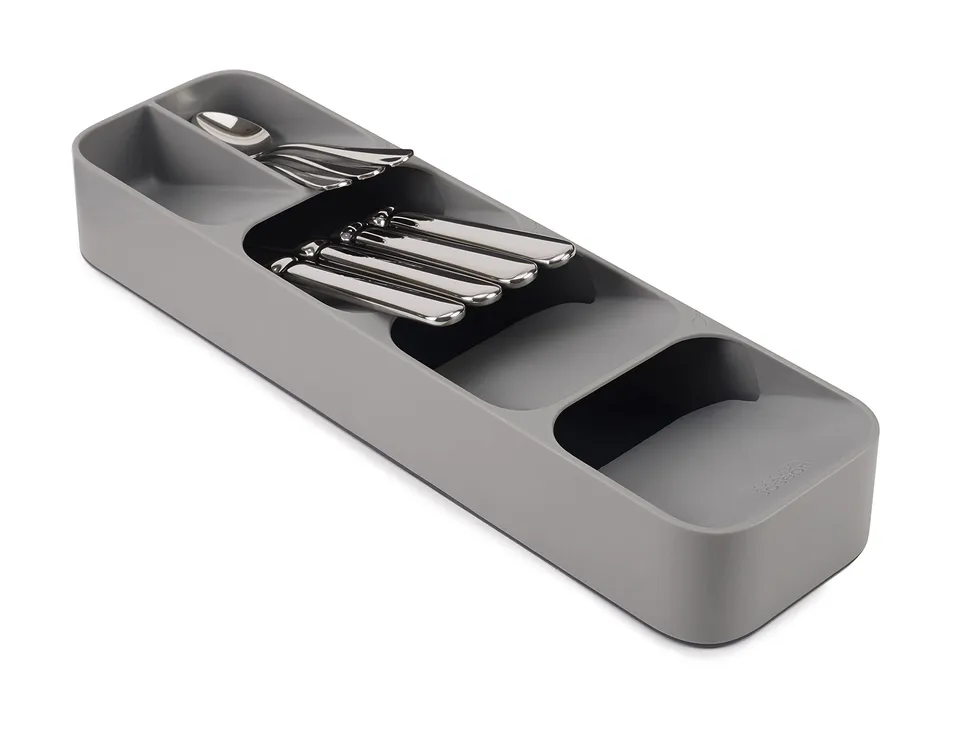 joseph-joseph-drawer-store-besteckkasten-grau-kompakt-stapelbar-passend-f-r-schu image 1