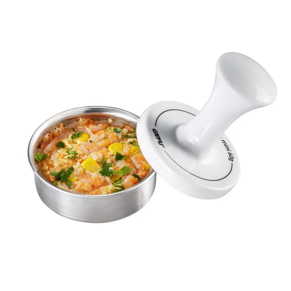 gefu-spark-hamburgerpresse-mini-edelstahl-burgerpresse-7-8-cm-f-r-60-g-patties image 1