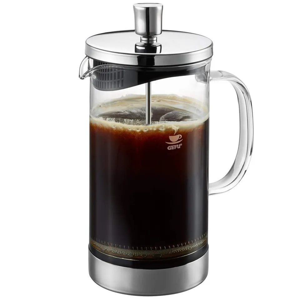 gefu-diego-kaffeebereiter-1000-ml-french-press-aus-borosilikatglas-edelstahl-f-r image 1