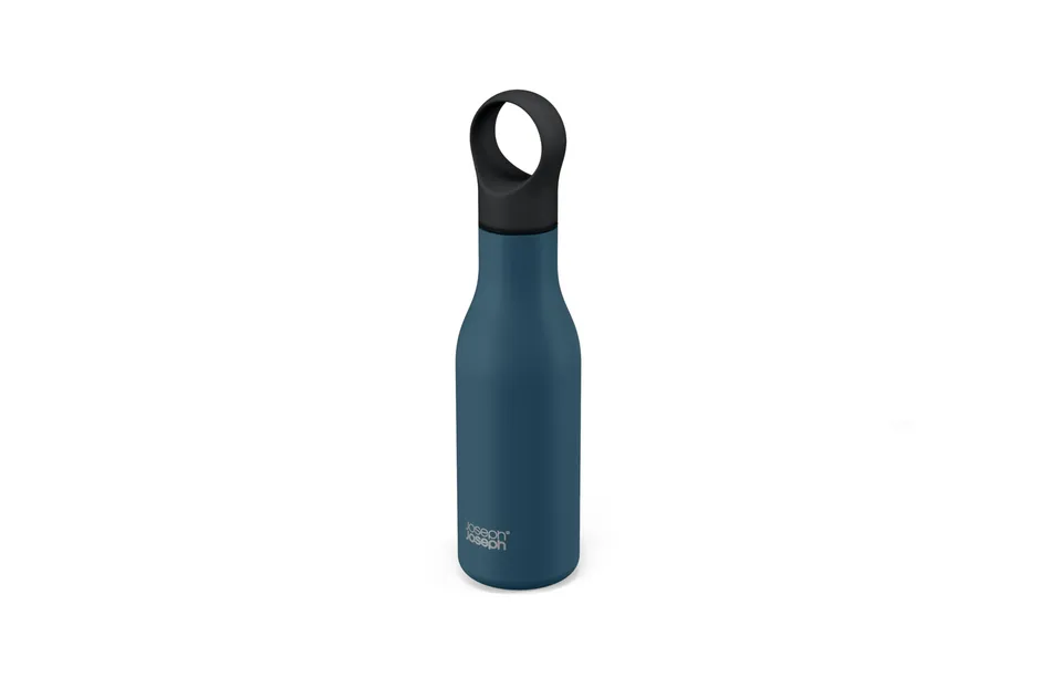 joseph-joseph-loop-vakuumisolierte-thermo-trinkflasche-500-ml-blau-auslaufsicher image 1
