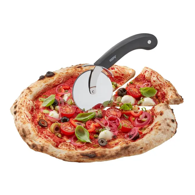 gefu-darioso-pizzarad-8-cm-beidseitig-geschliffene-edelstahlklinge-ergonomischer image 1