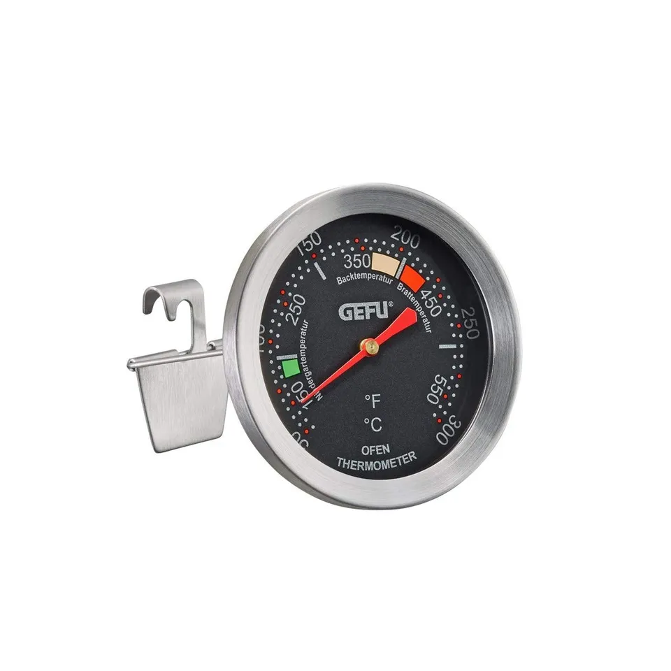 gefu-messimo-backofenthermometer-aus-edelstahl-mit-farbskala-50-300-c image 1