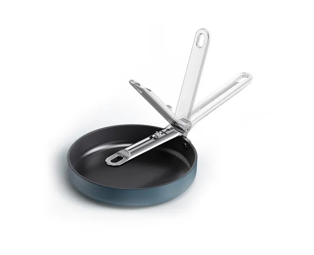 joseph-joseph-space-20cm-bratpfanne-mit-klappgriff-keramik-beschichtung-induktio image 1