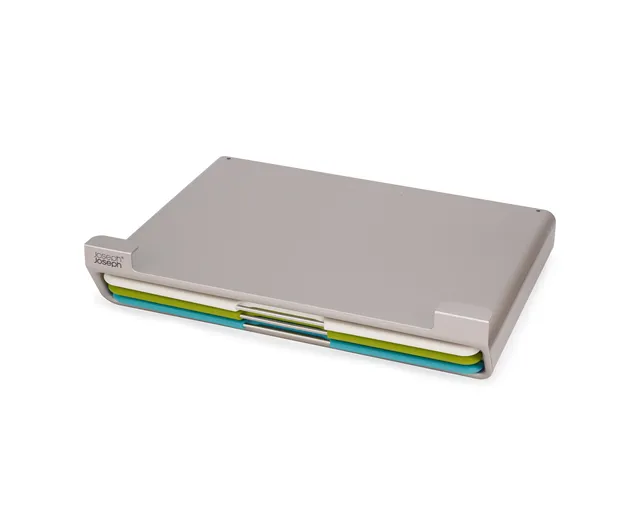 joseph-joseph-folio-slim-3-teiliges-schneidebrett-set-mit-schrankaufh-ngung-gr-n image 1