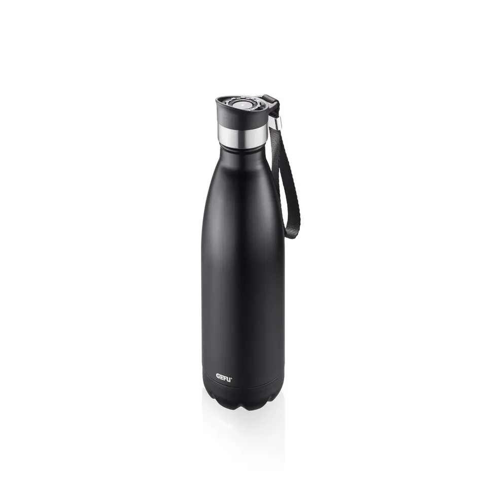 gefu-olimpio-thermoflasche-0-5-l-schwarz image 1