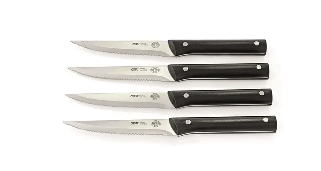 gefu-steakmesser-bbq-4er-set-edelstahl-wellenschliffklingen-ergonomisch-sp-lmasc image 1