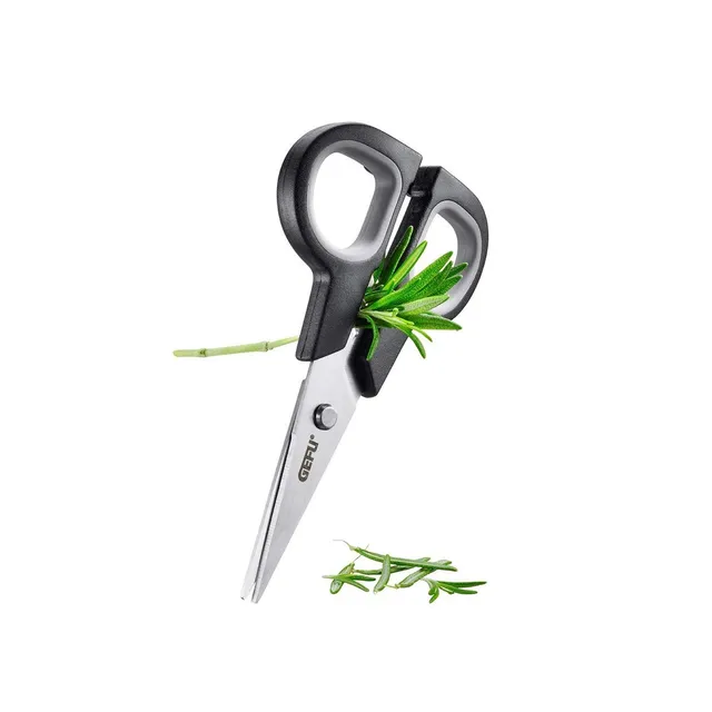 gefu-kr-uterschere-botanico-5-klingen-schere-mit-schutzkappe-f-r-kr-uter-aromasc image 1