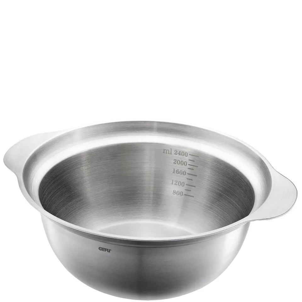 gefu-edelstahlsch-ssel-premio-27-cm-robuste-r-hrsch-ssel-2-4-l-mit-innenskalieru image 1