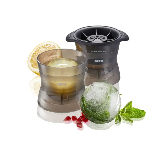 gefu-globe-eiskugelform-2-st-ck-xxl-runde-jumbo-eisw-rfel-6-cm-bpa-frei-silikon image 1