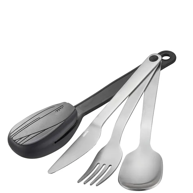 gefu-move-4-teiliges-edelstahl-besteck-set-mit-filztasche-messer-gabel-l-ffel-na image 1