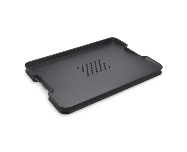 joseph-joseph-cut-carve-plus-schneidebrett-doppelseitig-gro-schwarz image 1