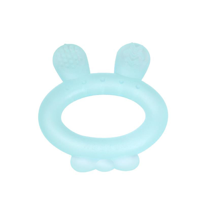 haakaa-silicone-rabbit-ear-teether-bei-ring-aus-lebensmittelechtem-silikon image 7