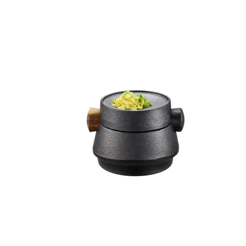 gefu-spicetower-x-plosion-gusseisen-set-mit-turmreibe-fein-grob-deckel-als-schal image 6