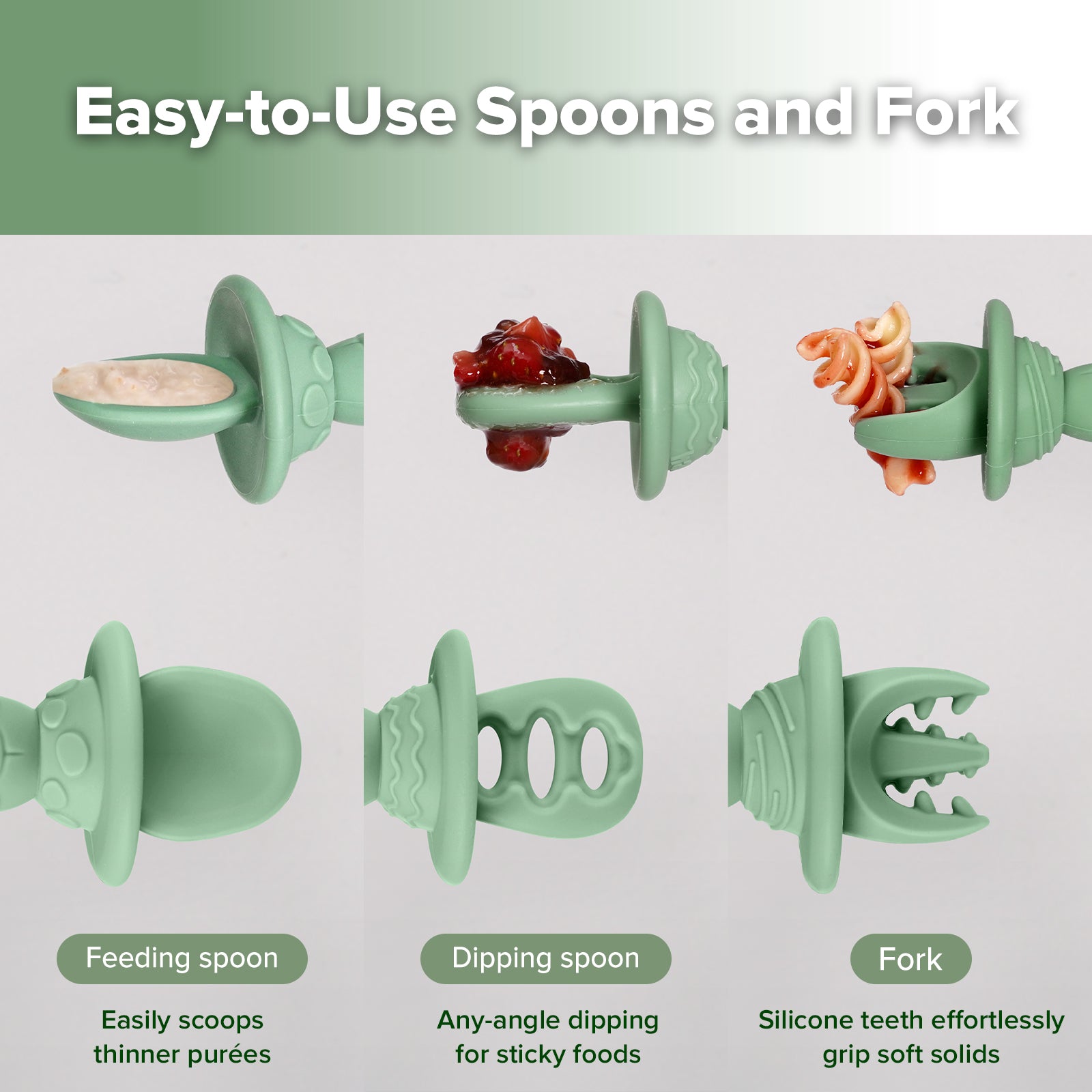 haakaa-astronaut-beginner-silicone-cutlery-set-babyl-ffel-und-gabel-aus-silikon image 5