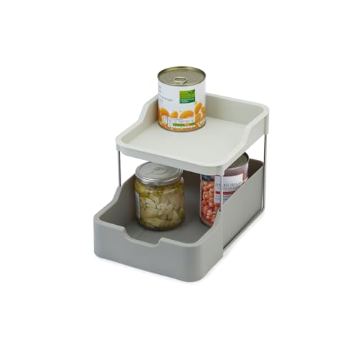 joseph-joseph-duo-2-stufiger-schrankorganisator-mit-schublade-grau image 8