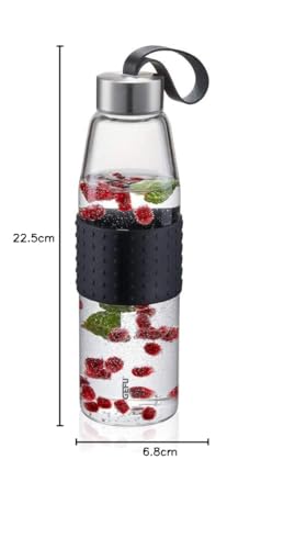 gefu-trinkflasche-olimpio-500-ml-borosilikatglasflasche-f-r-hei-und-kaltgetr-nke image 6
