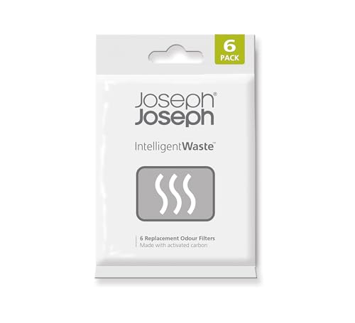 joseph-joseph-intelligentwaste-aktivkohlefilter-f-r-bioabfallbeh-lter-6-st-ck-ge image 7