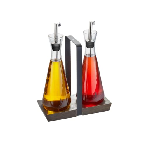 gefu-x-plosion-essig-und-l-set-mit-akazienholz-menage-2x-250-ml-kristallglas-tro image 4