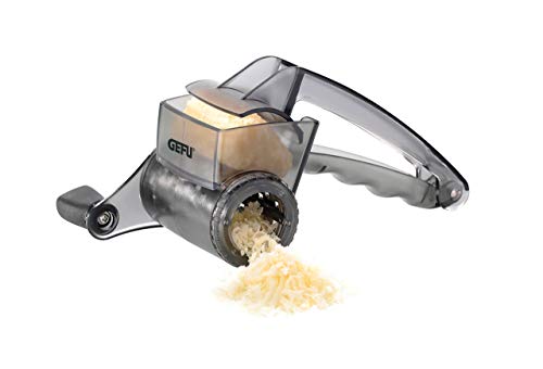 gefu-rullare-trommelreibe-mit-3-laser-cut-scheiben-fein-grob-hobel-f-r-gem-se-k- image 2