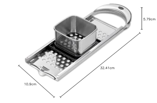 gefu-sp-tzlehobel-tradizione-edelstahl-hobel-f-r-kurze-sp-tzle-kn-pfle-mit-teigs image 8