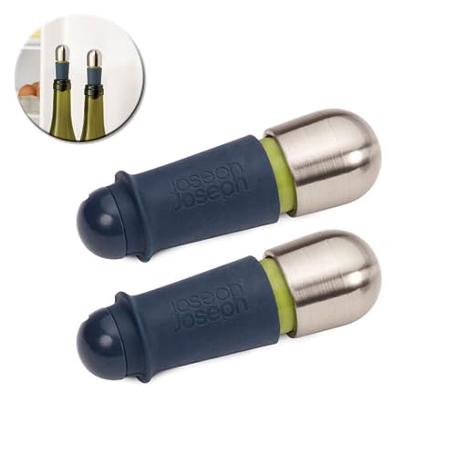 joseph-joseph-barwise-twist-lock-weinstopfen-2er-set-blau-luftdicht-wiederverwen image 7