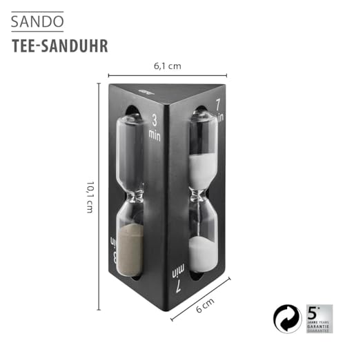gefu-sando-tee-sanduhr-3-farben-2-3-7-minuten-f-r-tee-weich-gekochte-eier image 7