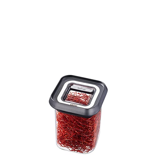 gefu-pantry-mini-vorratsdose-180-ml-luftdichte-glasdose-mit-aromadeckel-stapelba image 7