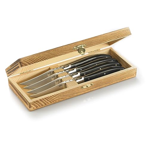 gefu-basco-steakmesser-set-4-st-ck-in-kiefernholz-box-ultrascharfe-klingen-ergon image 5