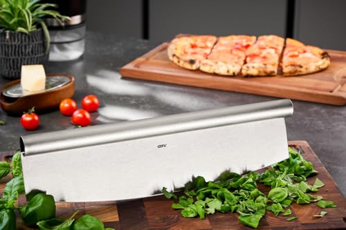 gefu-darioso-pizza-wiegemesser-35-cm-edelstahl-ergonomischer-griff-schutzkappe image 6