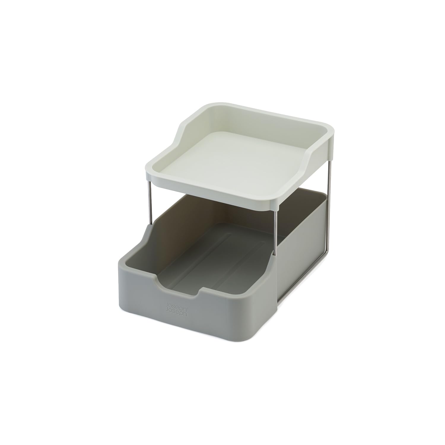 joseph-joseph-duo-2-stufiger-schrankorganisator-mit-schublade-grau image 6