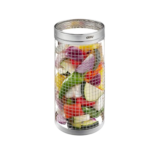 gefu-rollgrillkorb-bbq-30-cm-edelstahl-grillkorb-f-r-gem-se-garnelen-fleisch image 8