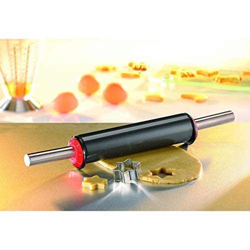 gefu-exact-teigroller-mit-einstellbarer-teigst-rke-0-8-mm-aluminium-nudelholz-mi image 6