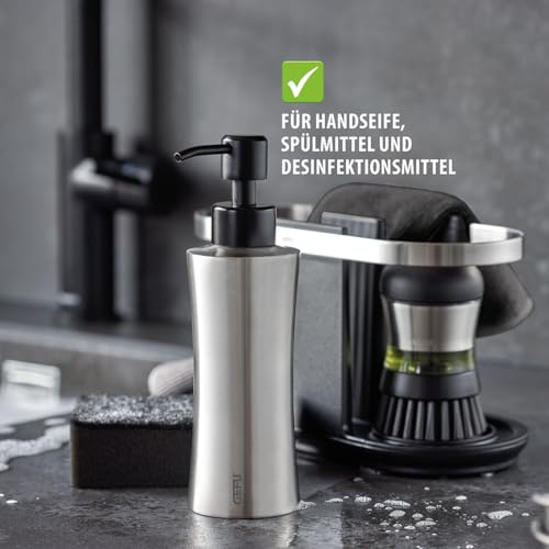 gefu-swift-dosierspender-edelstahl-nachf-llbarer-seifen-sp-lmittelspender-230-ml image 8