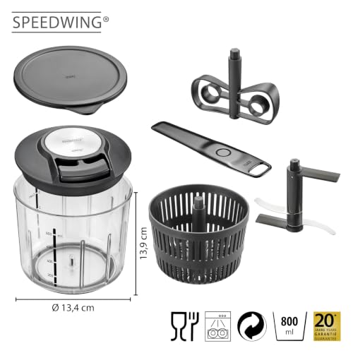 gefu-multizerkleinerer-speedwing-manueller-zerkleinerer-mit-seilzug-f-r-n-sse-ob image 8