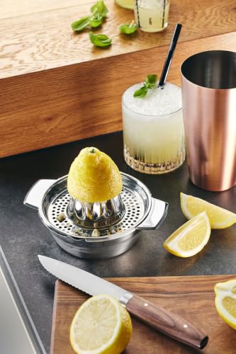 gefu-zitronenpresse-lemon-aus-edelstahl-manuelle-saftpresse-2-teilig-mit-saftsie image 7