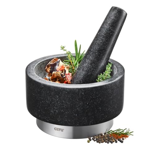 gefu-m-rser-x-plosion-granit-mit-edelstahl-sockel-massiver-st-el image 8