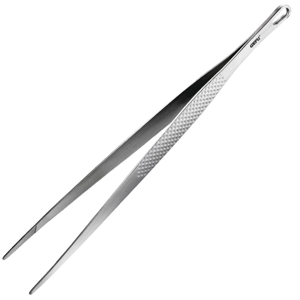 gefu-esatto-k-chenpinzette-edelstahl-30-cm-kochpinzette-grillpinzette-servierzan image 1