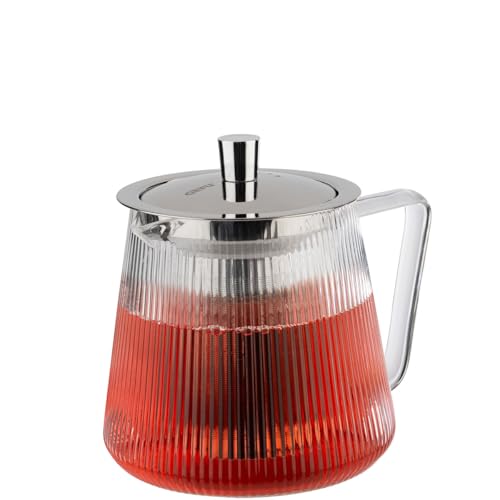 gefu-infusa-teekanne-800-ml-glaskanne-mit-edelstahlfilter-f-r-losen-tee image 4