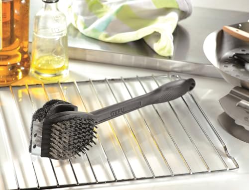 gefu-grillb-rste-3-in-1-bbq-edelstahlborsten-schaber-f-r-b-rsten-scheuern-schabe image 4