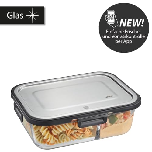 gefu-milo-frischhaltedose-gro-smart-glas-lunchbox-mit-app-vorratskontrolle-silik image 7