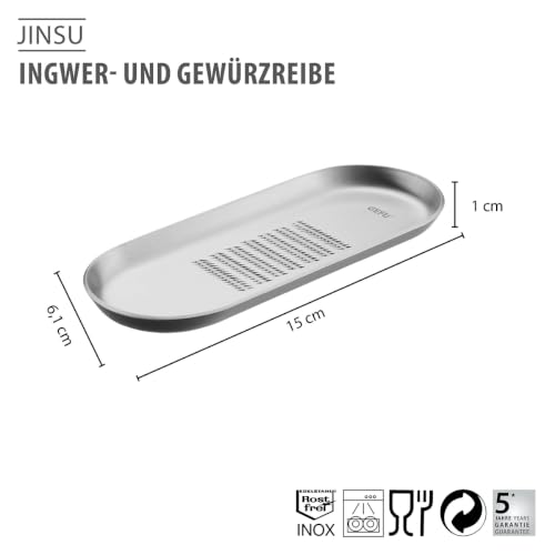 gefu-ingwer-und-gew-rzreibe-jinsu-edelstahl-mit-auffangrand image 6