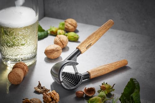 gefu-duos-nussknacker-mit-holzgriff-und-zinkdruckguss-kopf-f-r-haseln-sse-waln-s image 5